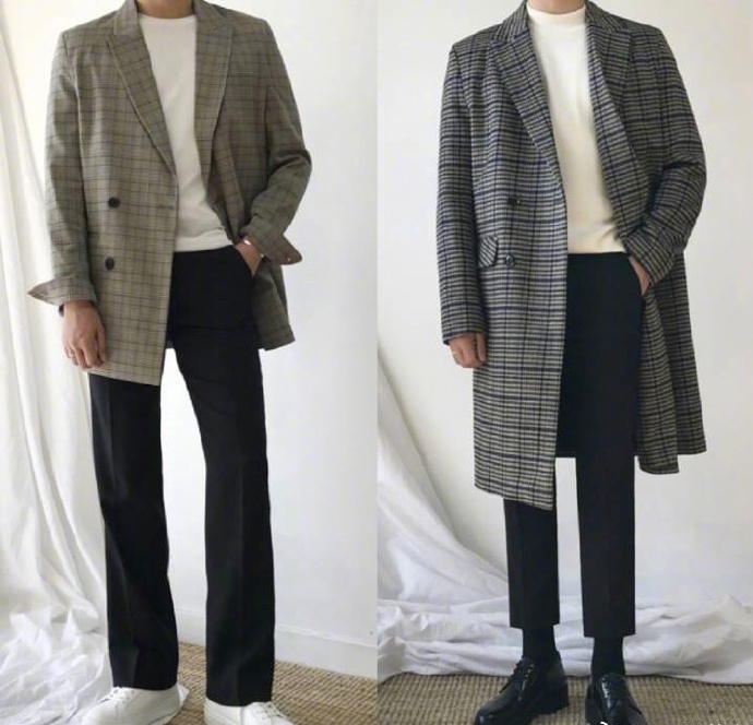 冬季成熟男士大衣穿搭,男士冬季大衣穿搭高级感