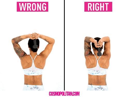 9个哑铃动作手臂腰部臀部腹部,哑铃瘦手臂和背部肩膀最有效动作