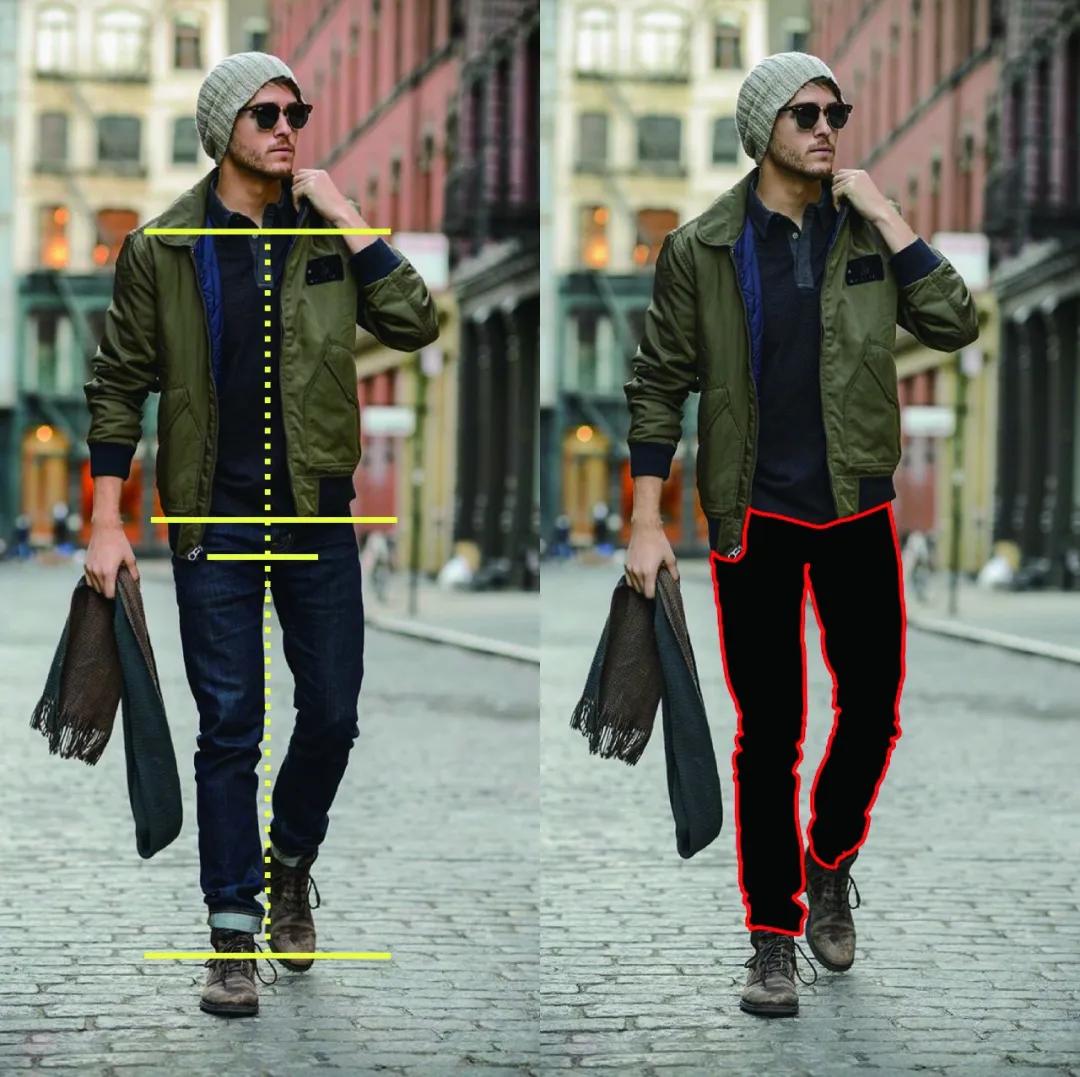 微喇牛仔裤怎么看合不合身,牛仔裤穿上怎么看合身不合身