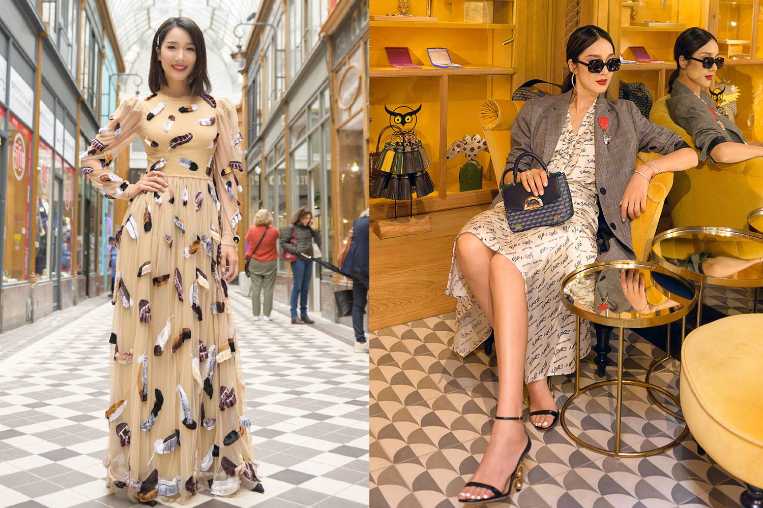 李亚男穿吊带裙图,李亚男穿黑色裙子