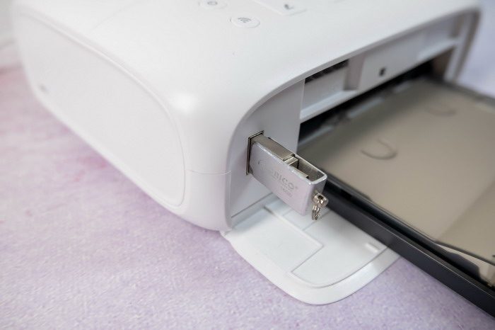 汉印cp4000小型照片打印机,汉印照片打印机cp4000插u盘