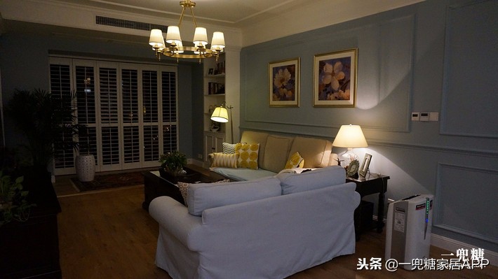 美式风格装修110平,150平美式轻奢大气风装修