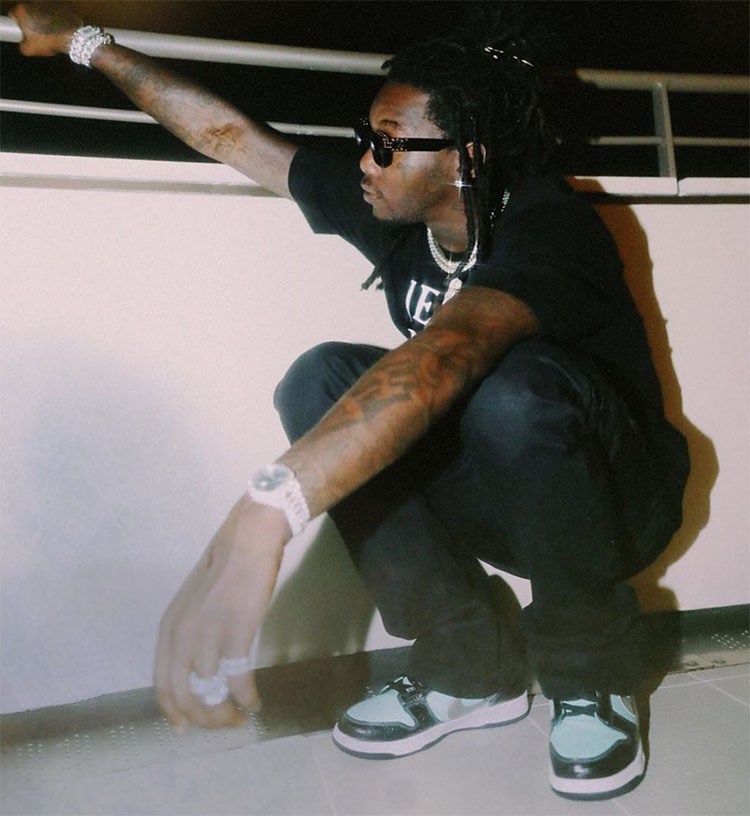 明星上脚dunk冰淇淋,明星上脚的nike