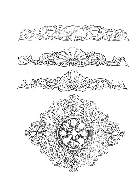 中国木雕纹样,中国木雕图案大全