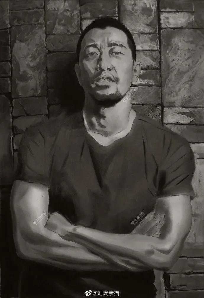 刘斌素描全过程,刘斌素描的技法