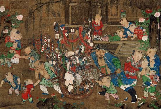 买买买不是现代人的专利！宋代《货郎图》看看古人的“购物车”