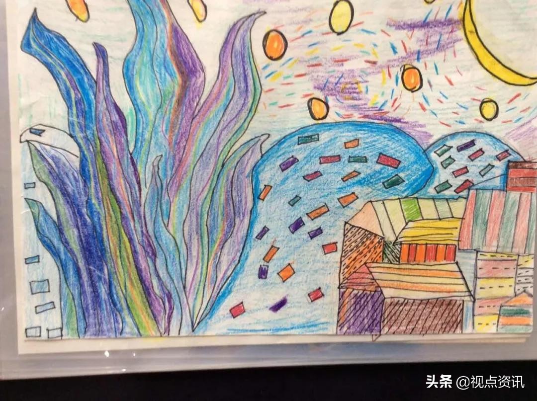 彩色的梦美术画,彩色的梦书法作品