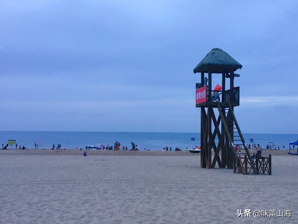威海那香海海边夜景风景,威海最美夜景攻略