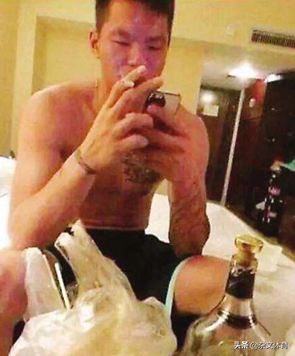不耽误比赛成绩！三位体育选手喝酒抽烟，前国脚曾喝68罐啤酒