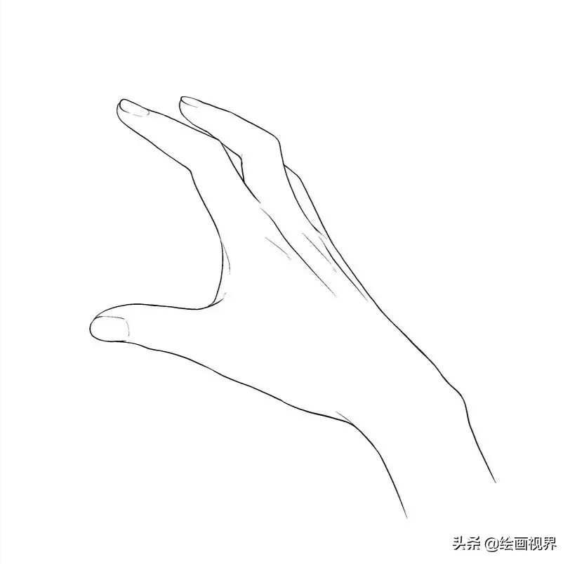 手的画法零基础古风,手的画法简单易学