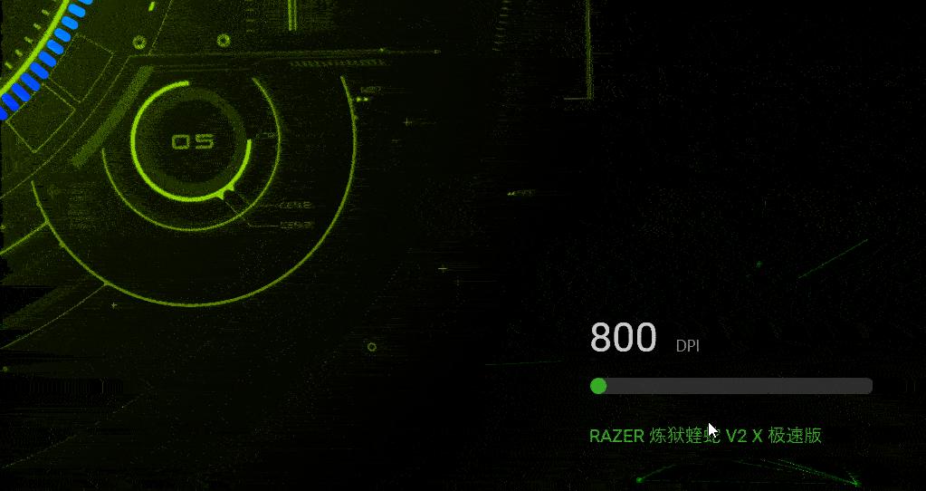 雷蛇lol鼠标dpi500和1000有什么区别,雷蛇deathadder炼狱蝰蛇1800dpi咋调