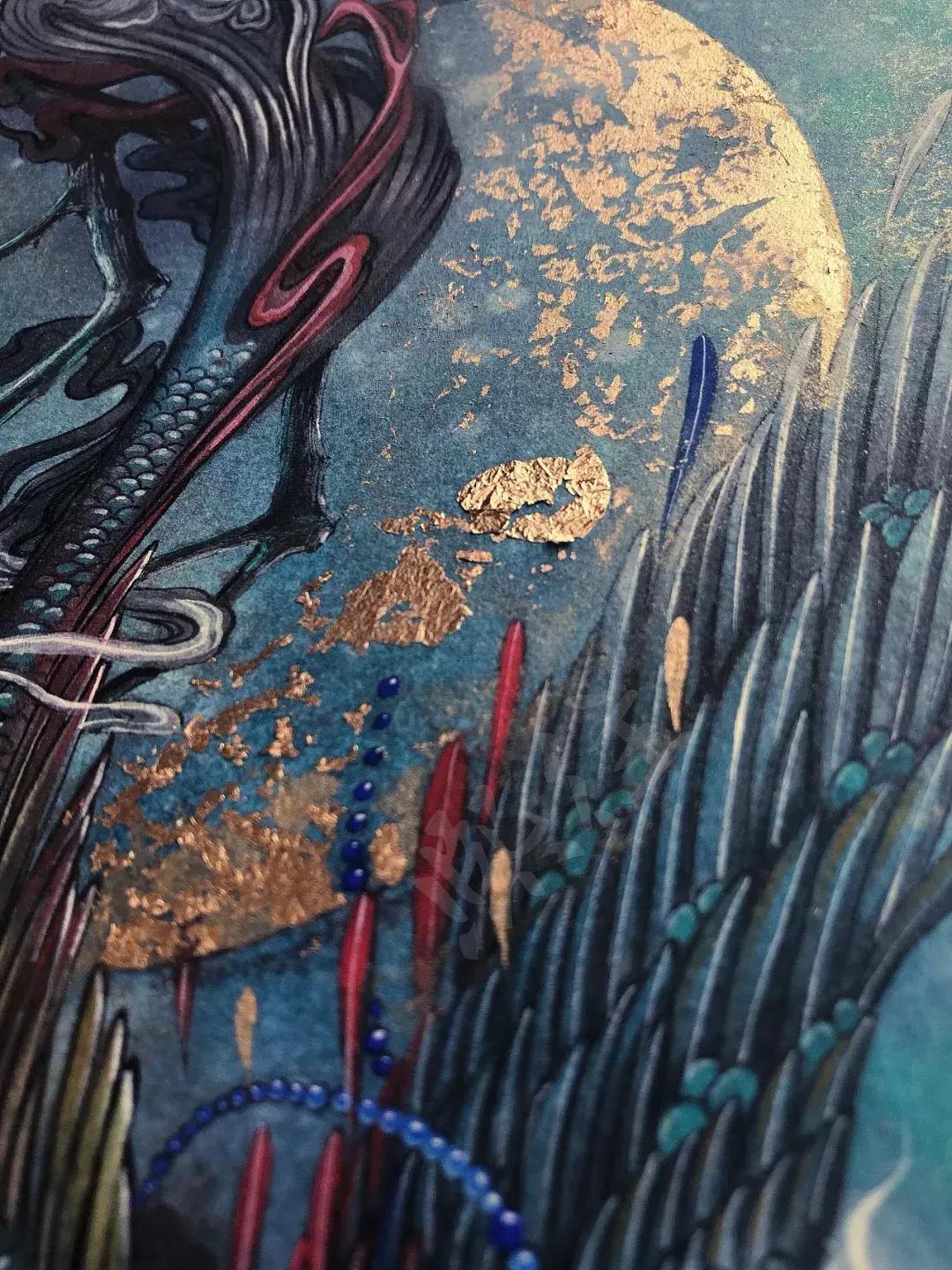 古风绘画线描,100张绝美古风女线描手绘