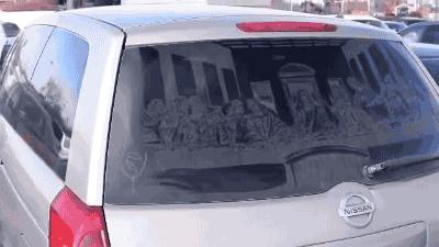 没有理由不画画！看大神用电脑自带工具搞创作