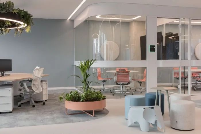 个性化高端办公空间设计200平方米,新型商业办公空间设计表现方法