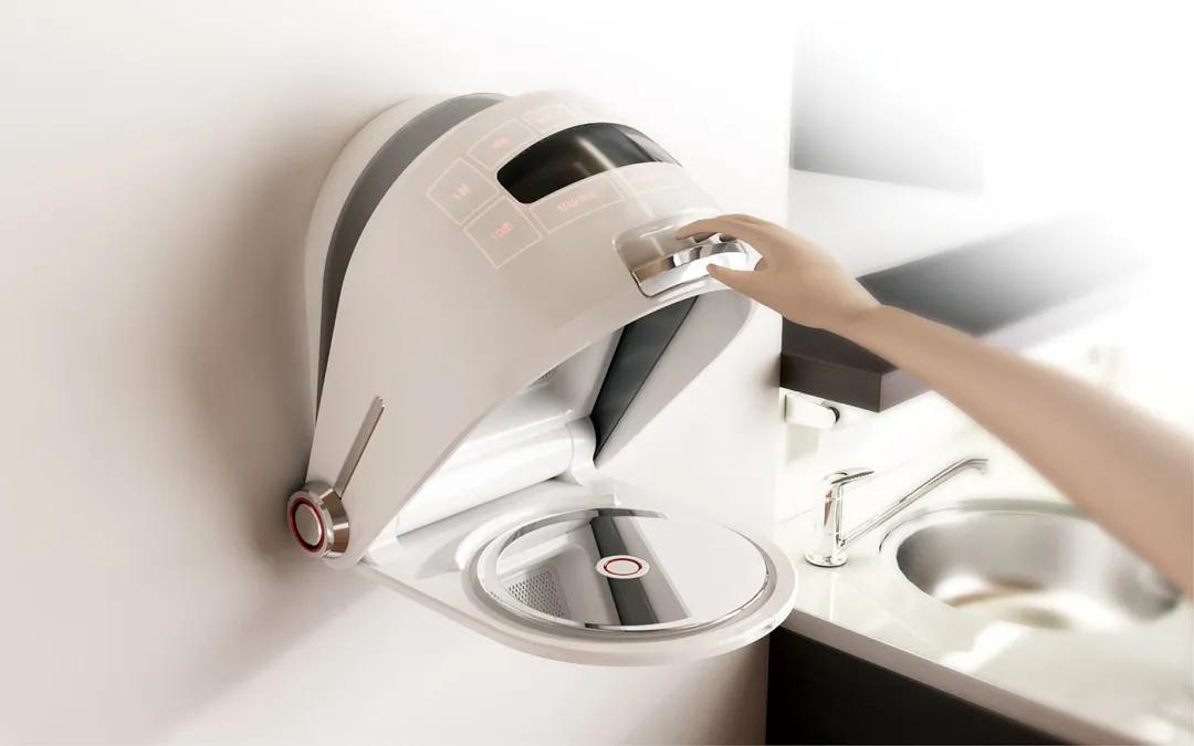 合肥微波炉设计,厨房放微波炉柜子设计