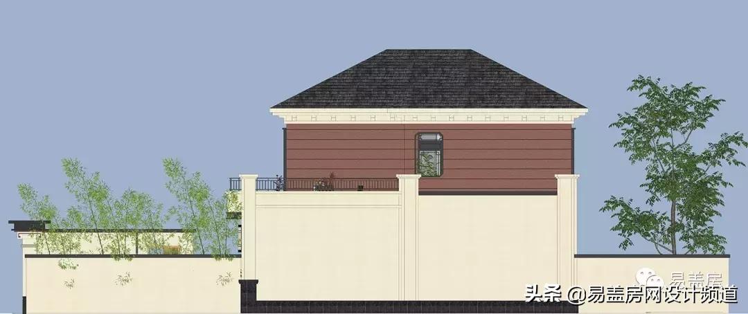 新中式别墅农村车库,武汉农村别墅设计及建造