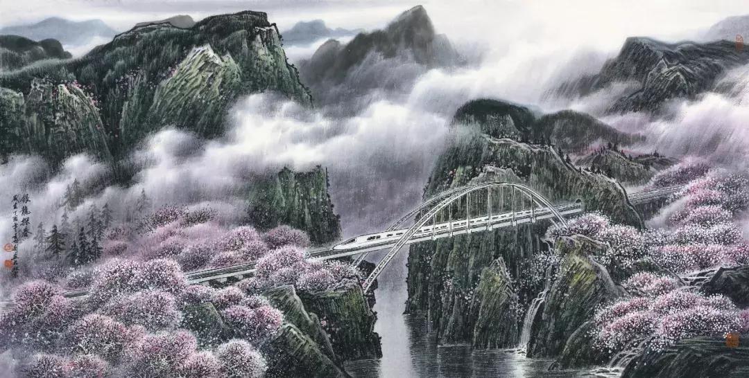 大河乐章——王世利笔墨下的黄河魂