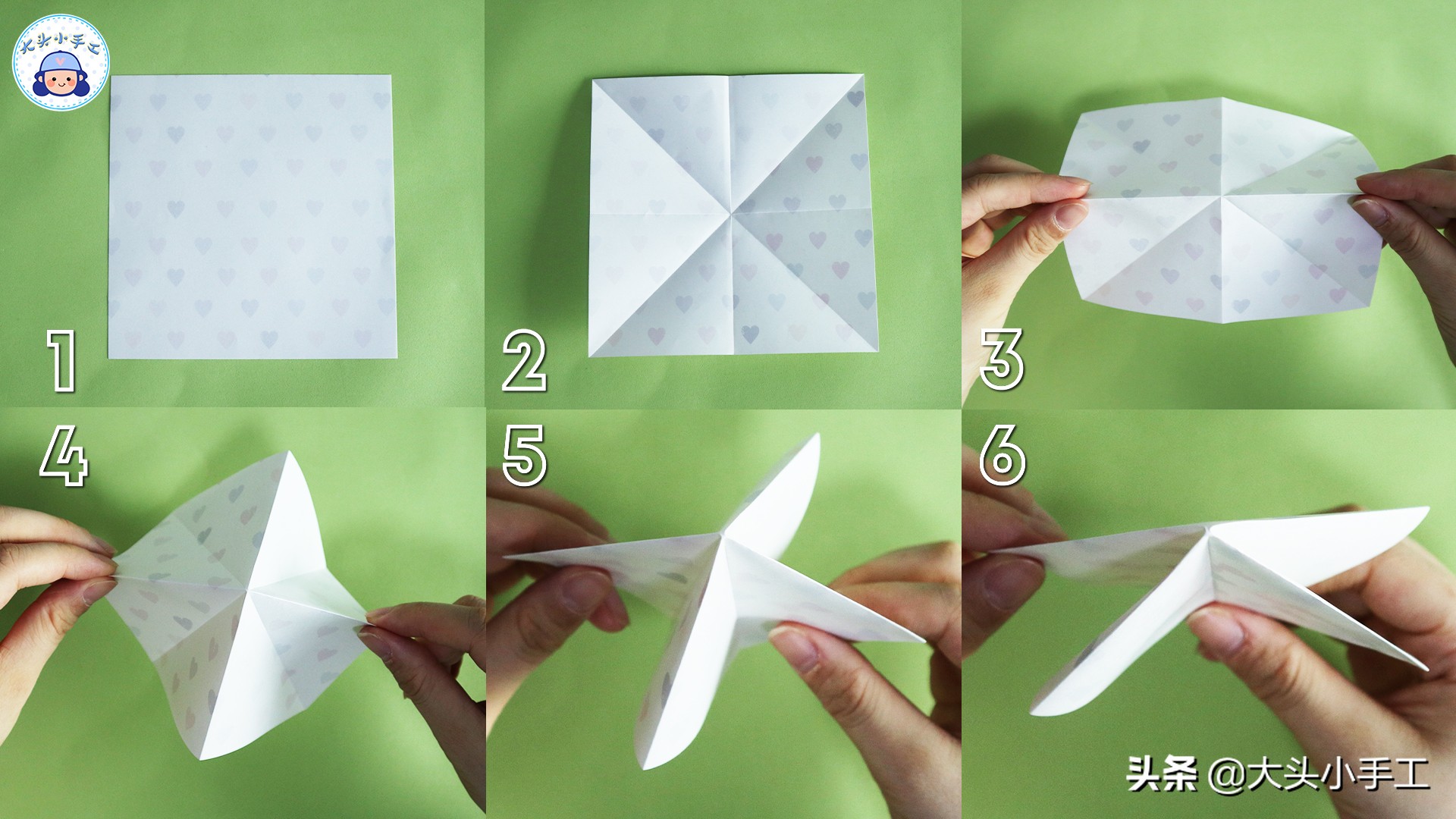 怎么做情书信封简单又可爱,用爱心怎么做小信封