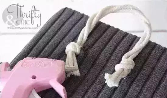 旧毛衣手工针织帽,旧毛衣改袜子帽子手套