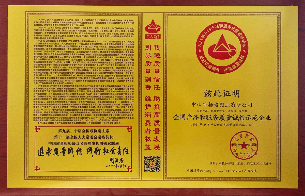 中山智能锁发展,南宁市杨格智能电子锁