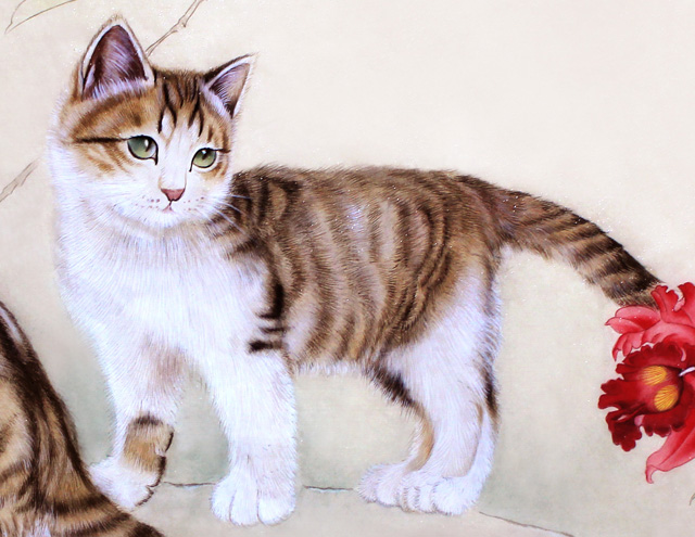 水仙花国画花鸟画图片欣赏,中国画花鸟画背景图片大全