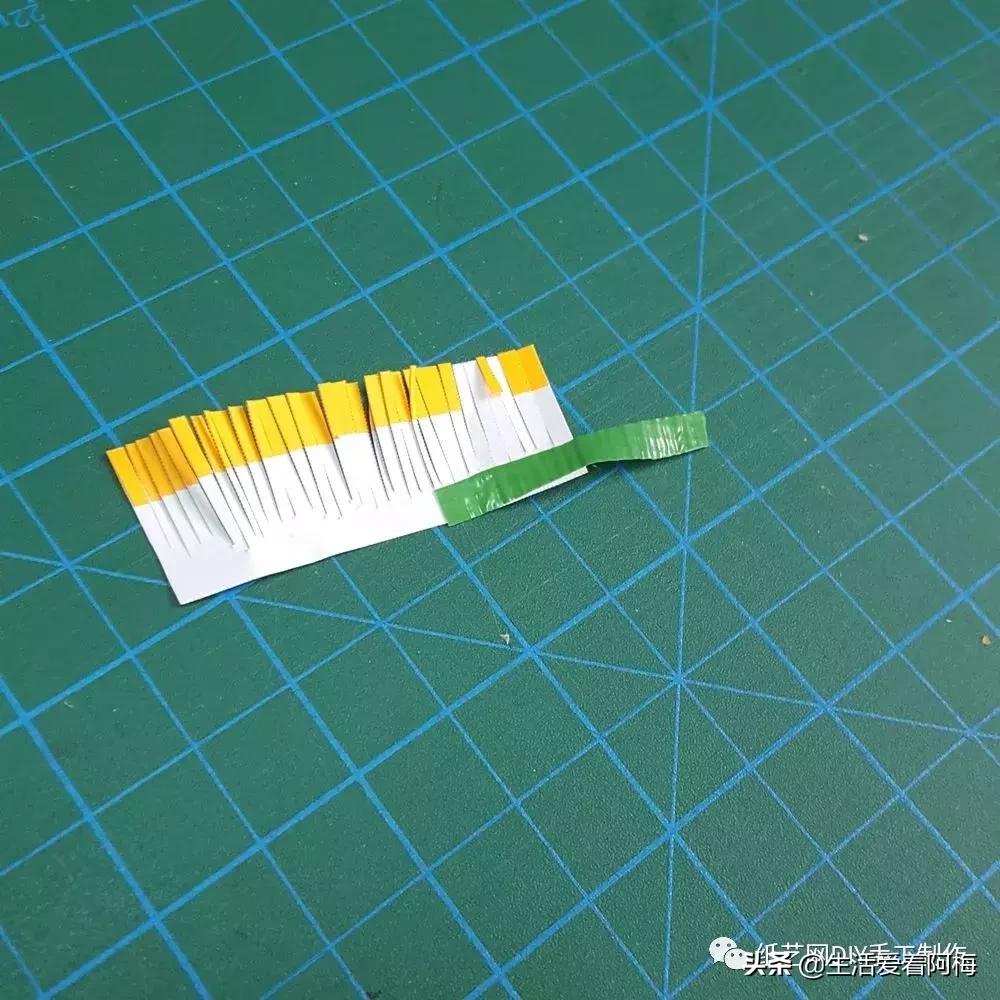 简单易学褶皱纸手工花束教师节,衍纸教师节立体花束教程