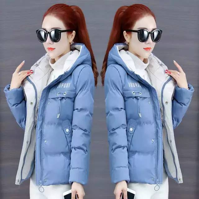 短款羽绒服配长款大t鲨鱼裤穿搭,中短羽绒棉服适合穿什么裤