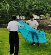 宁波露营基地过夜看日出,宁波晴江岸露营地