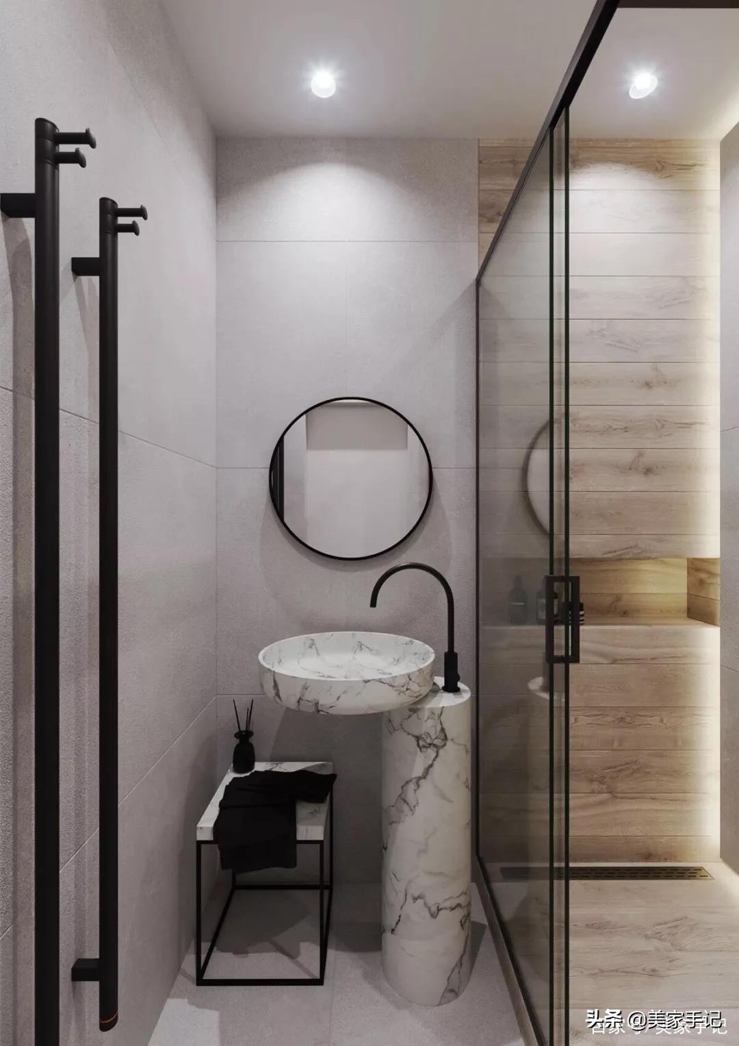 洗漱台布局风格推荐,洗漱台简约风格