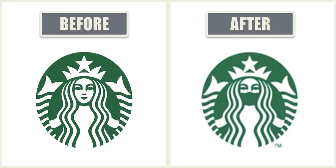 疫情期间logo变化,疫情期间门口贴的标识