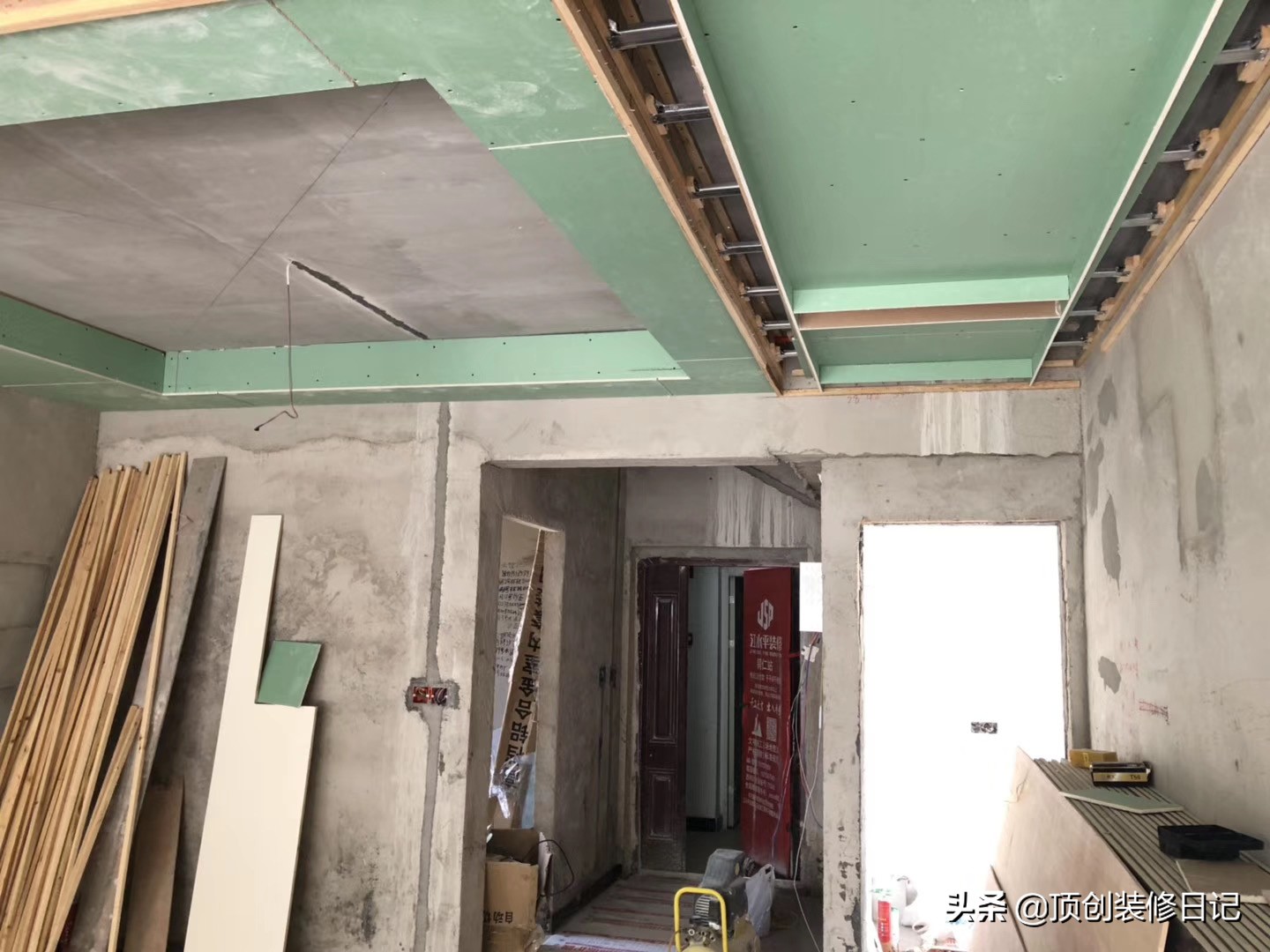 128平现代轻奢实景,128平轻奢风格效果图