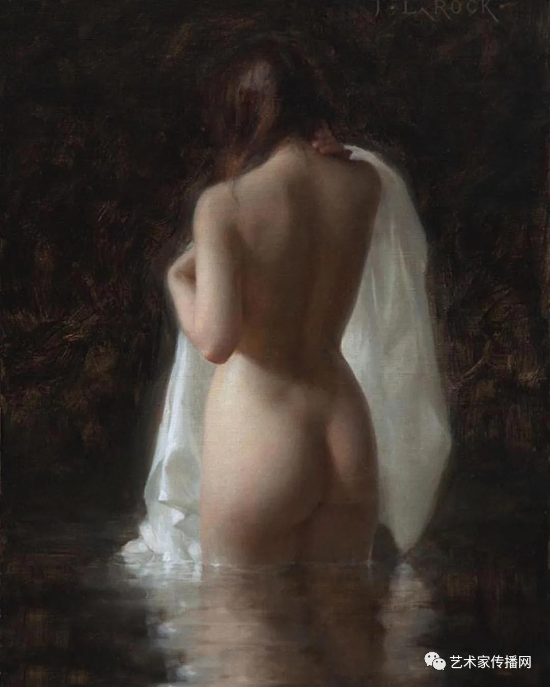 美国写实油画大师作品欣赏,写实油画中国女肖像脸部调色技巧