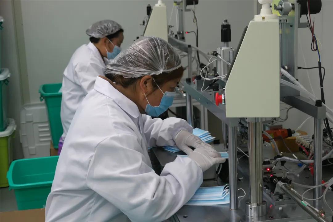 医用口罩厂投产,汶川阿坝州口罩