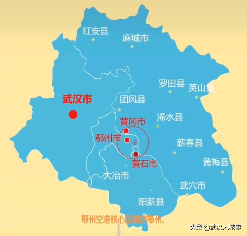 武汉城市圈：10个县级市15个县，发展前景如何？