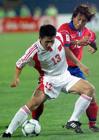 国足左前卫申思,00年亚洲杯国足