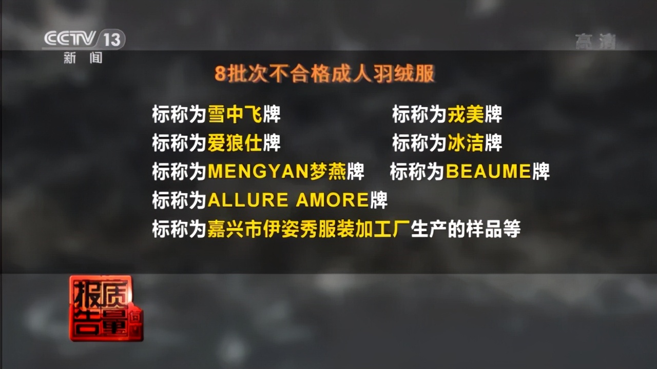 吊牌写含96%羊毛,结果一根羊毛都没有……这些知名品牌被央视点名