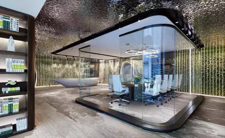 MAD在南京打造的证大喜玛拉雅中心，你知道办公样板间长啥样吗？