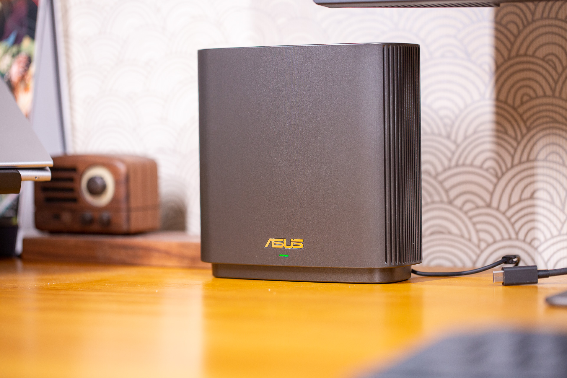 华硕灵耀ax6600有线mesh组网,华硕灵耀AX6600路由器