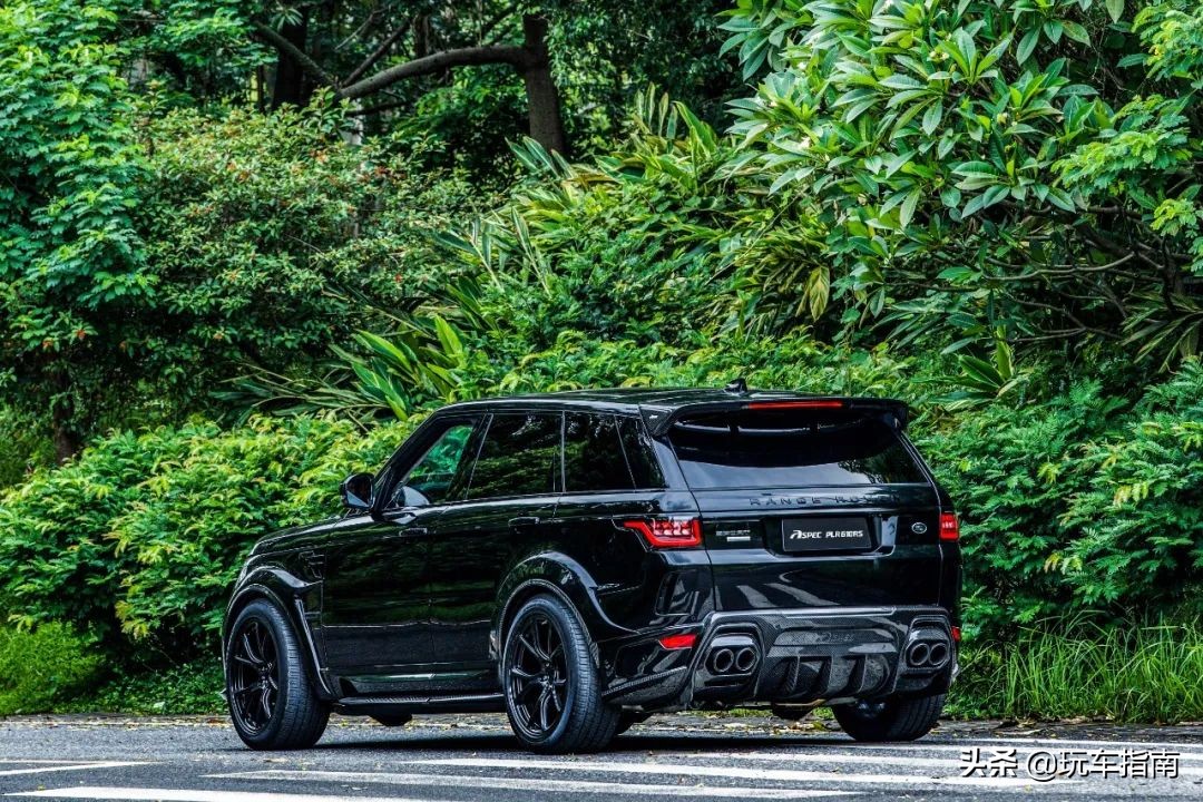 路虎揽胜改装碳纤维,路虎揽胜改装熏黑套件