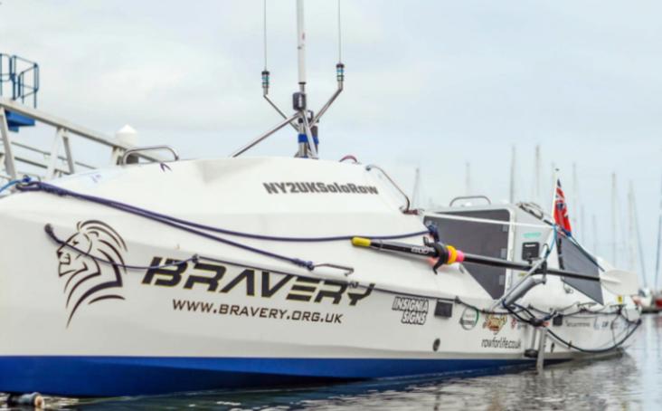 英国退役陆战队员的二次创业：独自横渡大西洋，善款捐给伤残军人