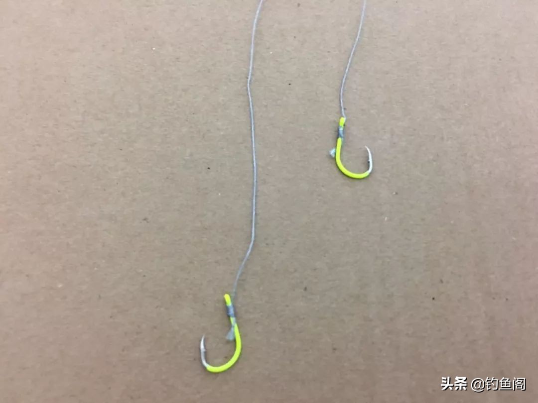 钓大鱼子线防缠绕打结方法,子线老是缠到一起怎么办