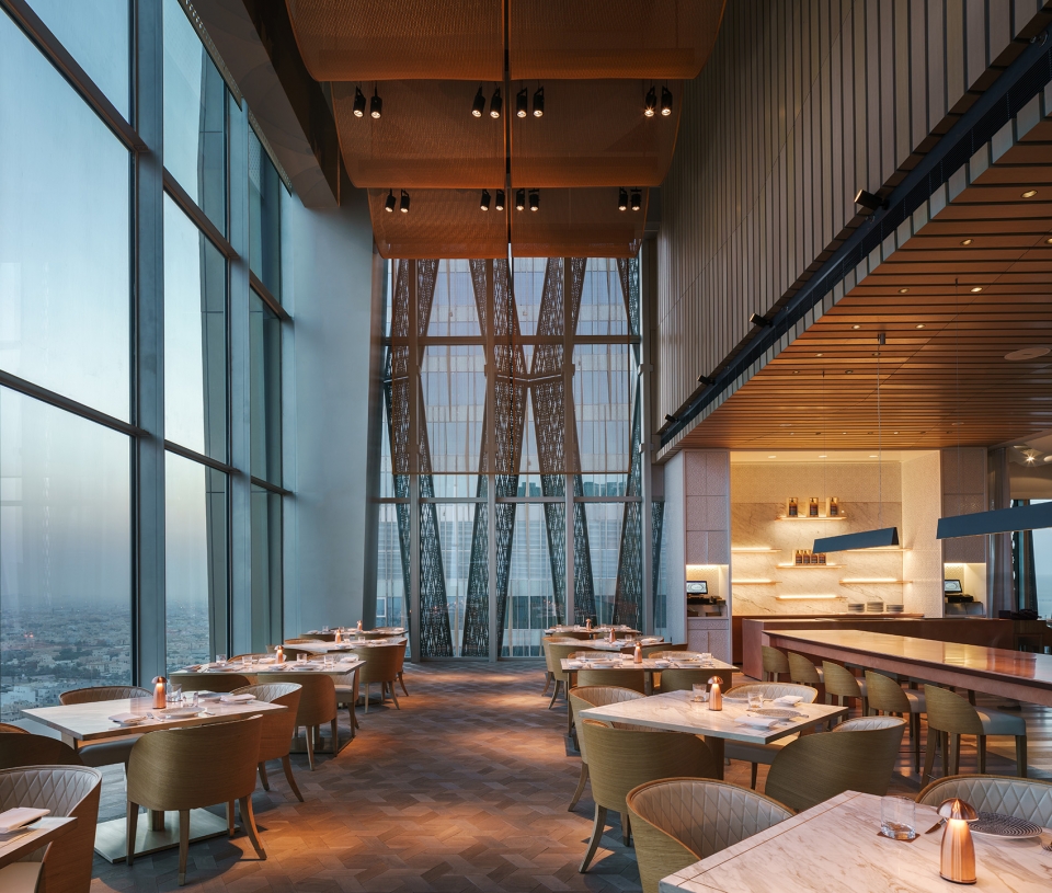 高档泰式餐厅设计案例,全季酒店自助餐厅设计