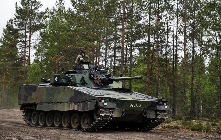 瑞典strv-103b主战坦克实战,瑞典奇葩坦克