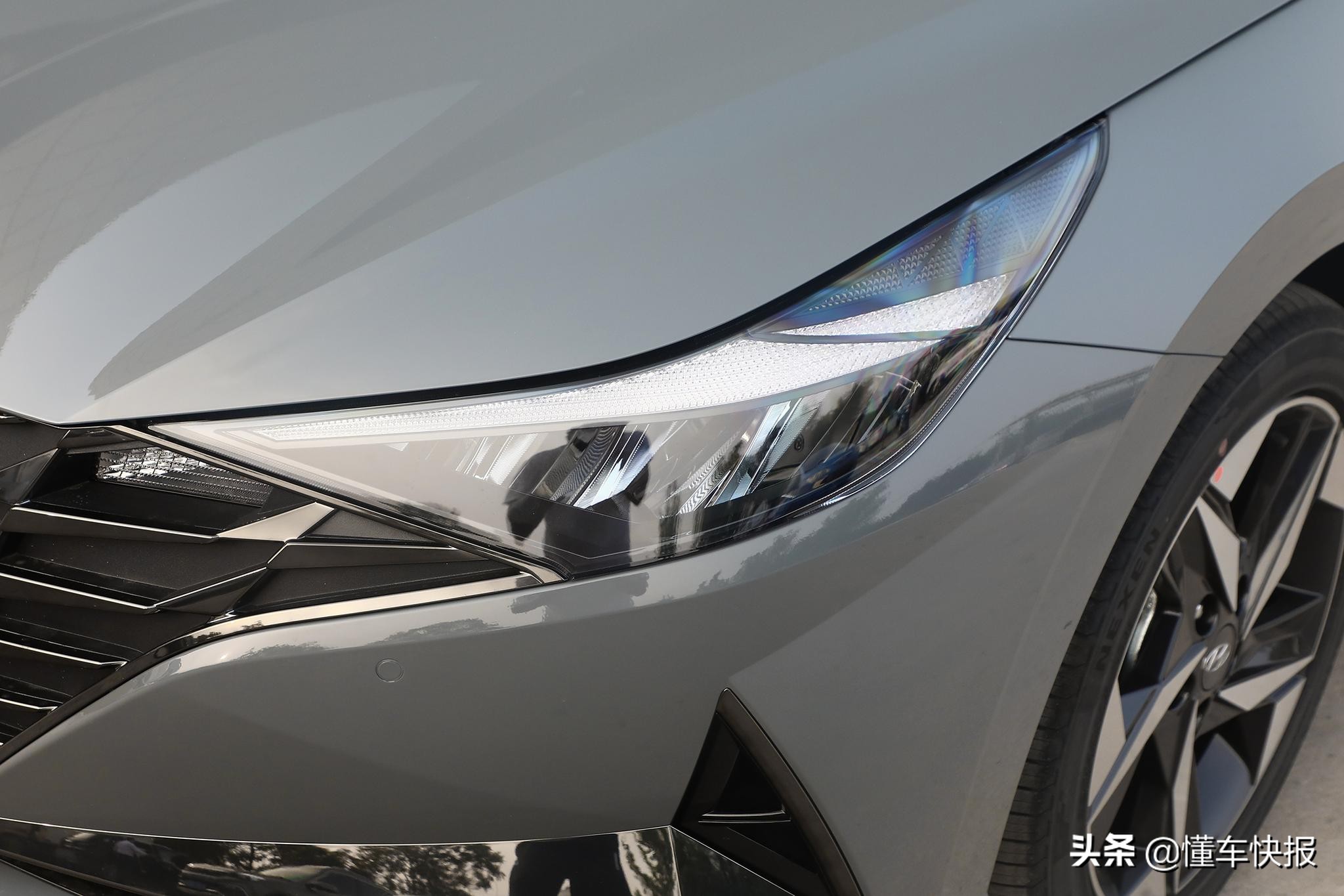 现代伊兰特空间颜值介绍,北京现代第七代伊兰特1.5t和1.4