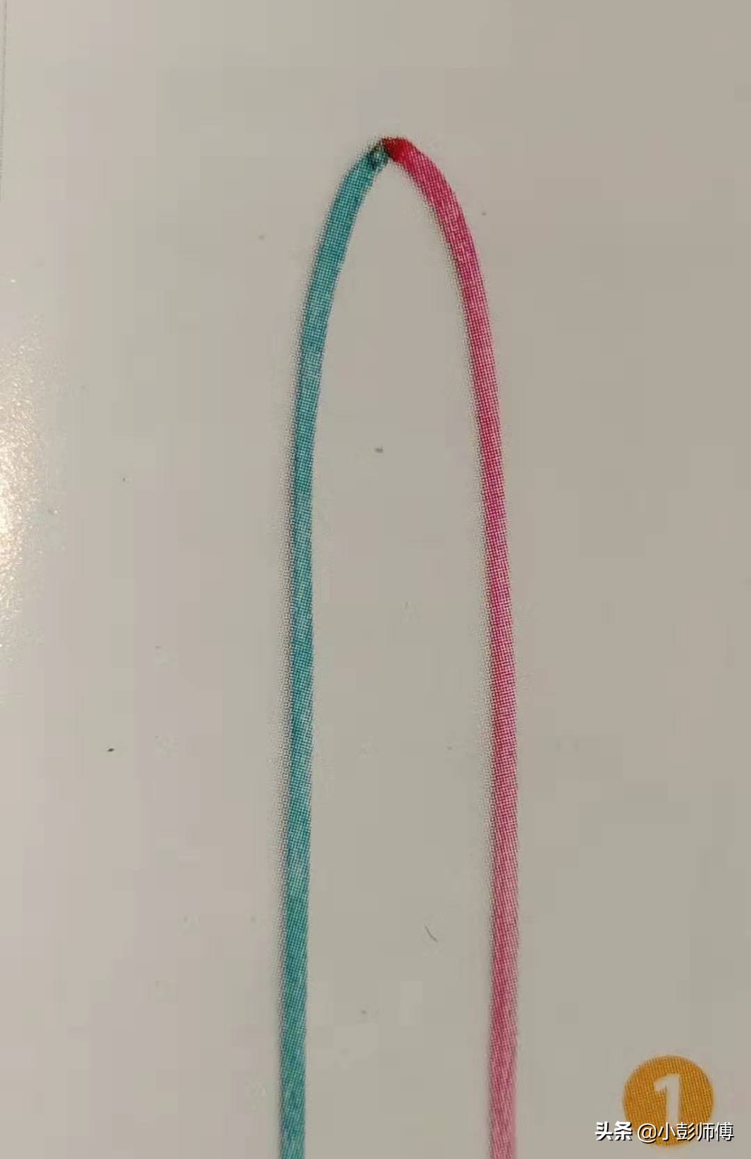 72号玉线编红色金刚结手链用多长,金刚结手链的完整编法活结