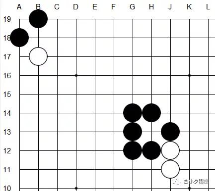 围棋初步做眼与破眼技巧,张老师围棋教学真眼假眼
