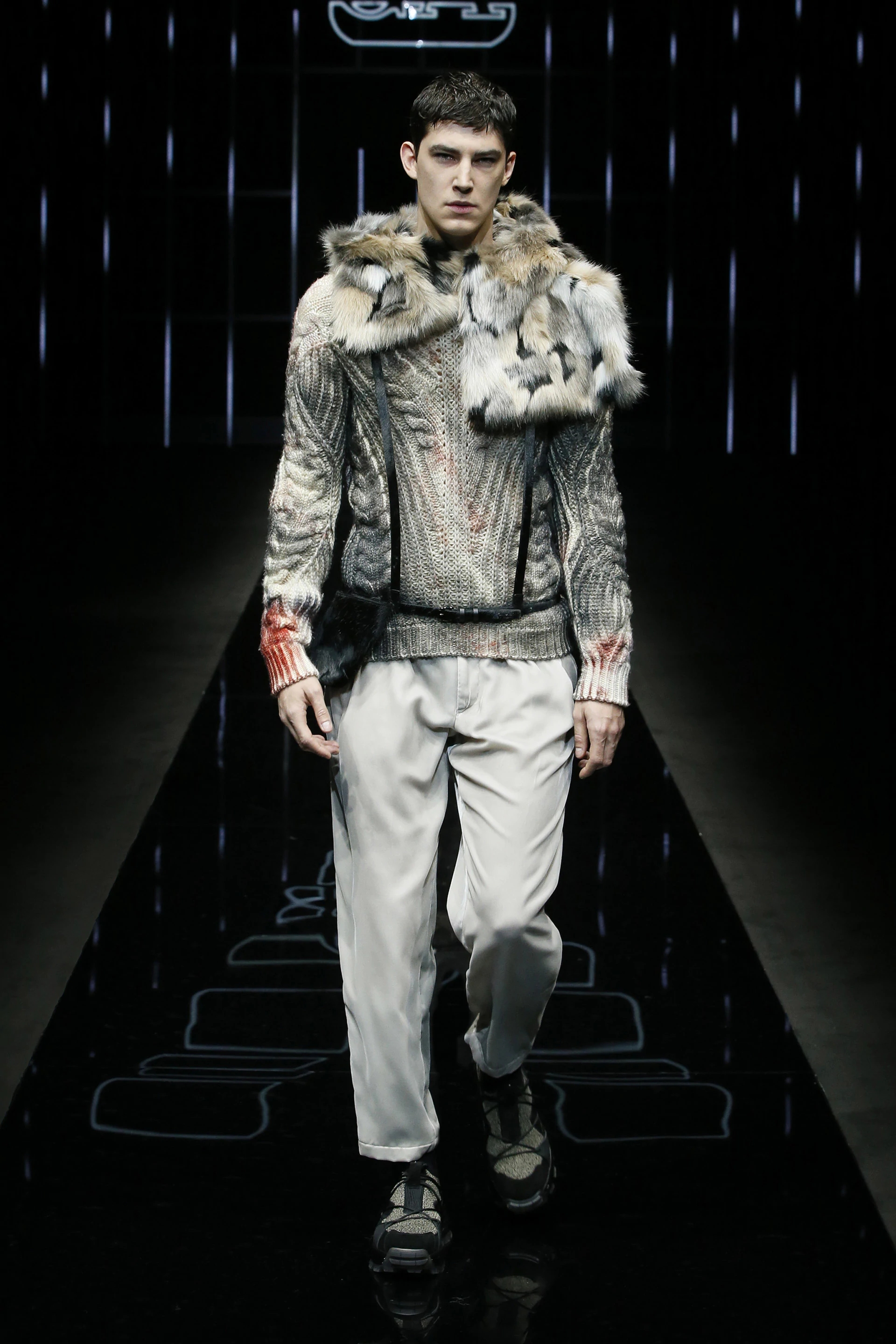 armani秀场男装秋冬2023,giorgioarmani男装胡歌