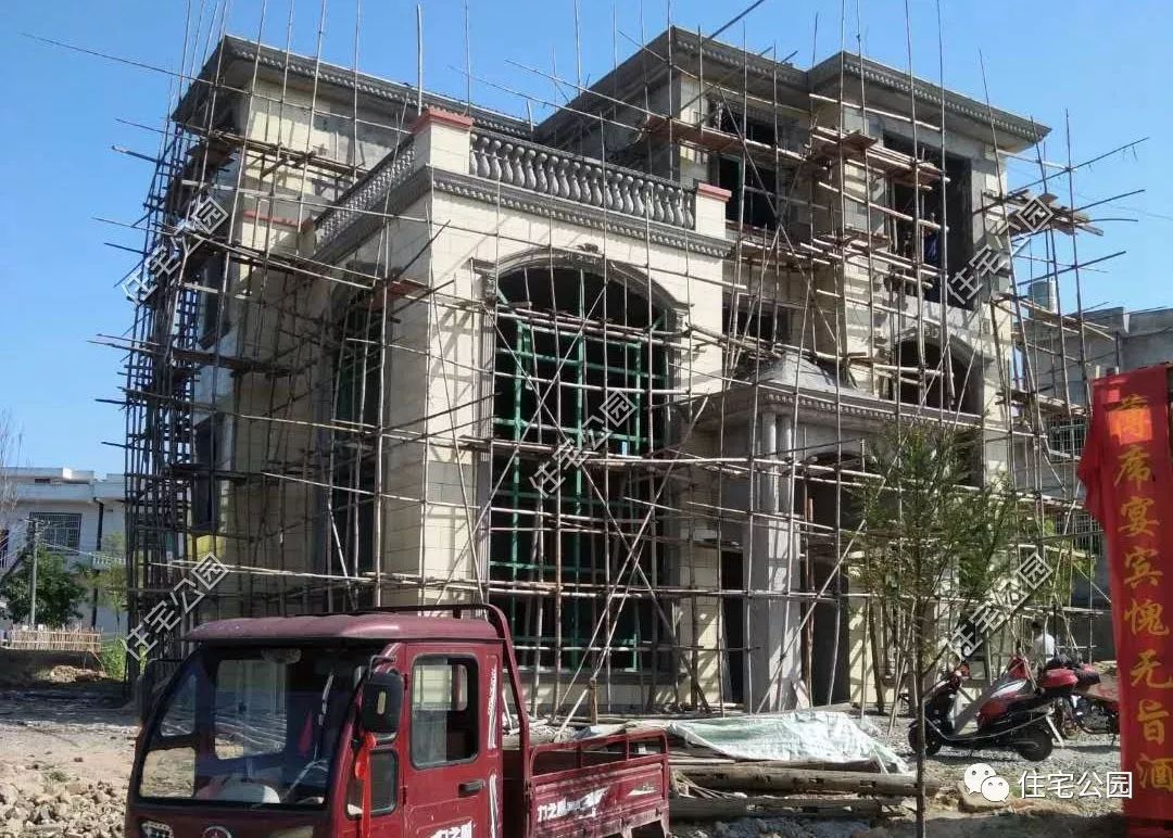 庭院房别墅细节,农村盖房子需要注意哪些事项