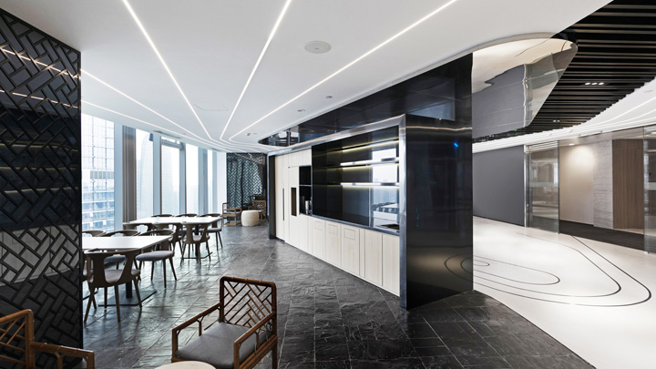 现代与传统波斯顿科学成都办公与培训中心设计欣赏