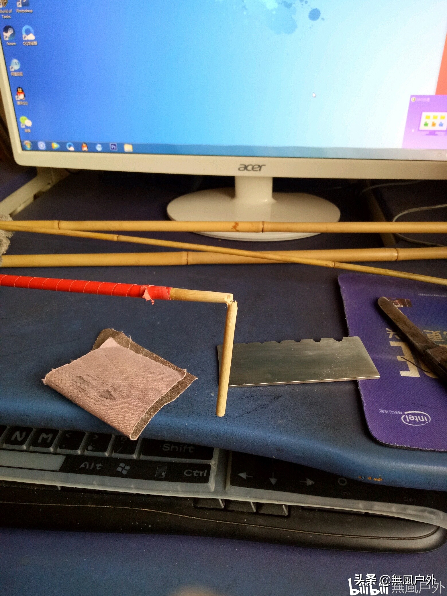 竹制鱼竿怎么用最好呢图解,竹鱼竿diy教程拼接